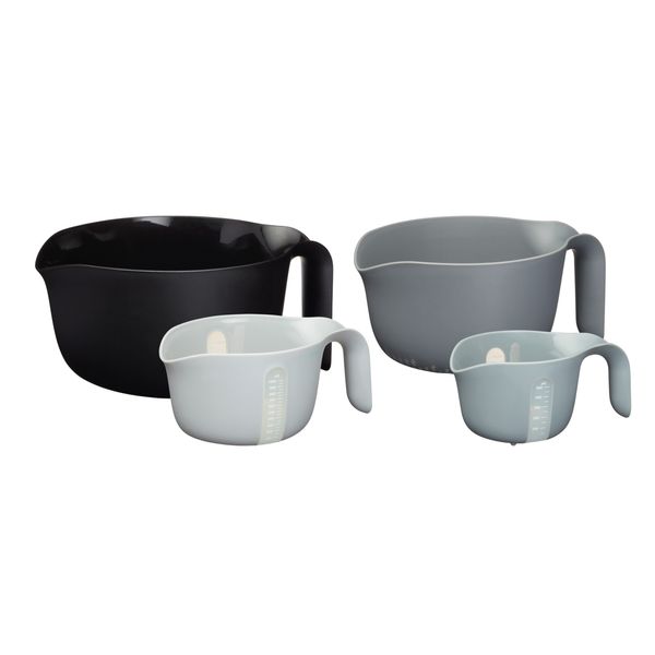 MasterCraft Smart Space Multi Function Mixing Bowl Set 4pc