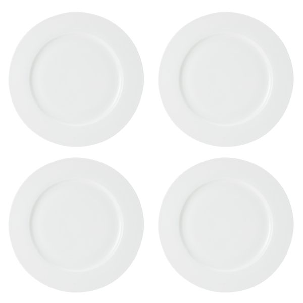 Mikasa Egret 12-Piece China Dinner Set, White
