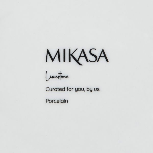 Mikasa Limestone Porcelain 12pc Dinner Set, White