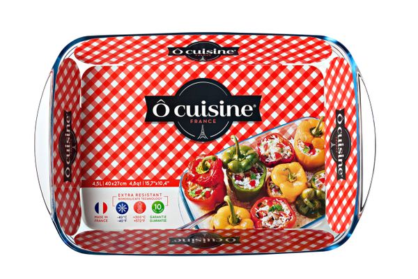 Ô cuisine Rectangular Roaster (40x27cm) - 4.5L