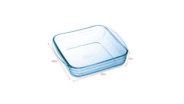 Ô cuisine Square Roaster (25x22x7cm) - 2.5L