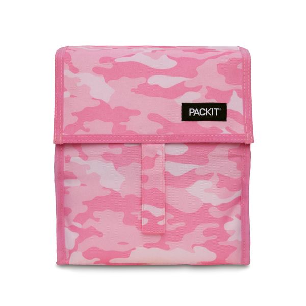 PackIt Freezable Lunch bag - Pink Camo