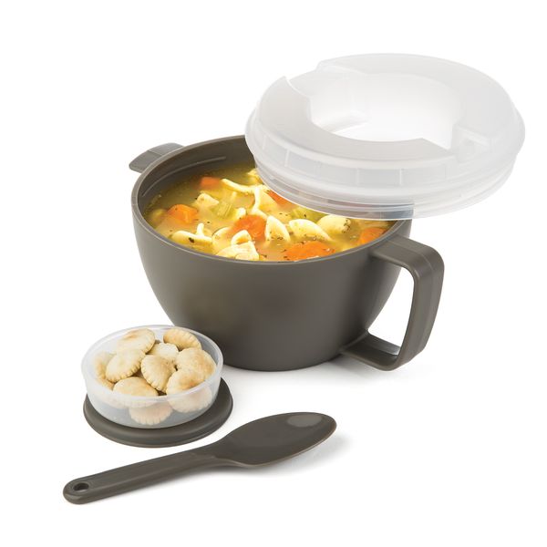 Progressive Prep Solutions Microwave "On the Go" Porridge and Noodle Bowl