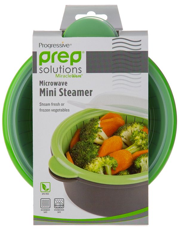 Progressive Prep Solutions Microwave Mini Steamer