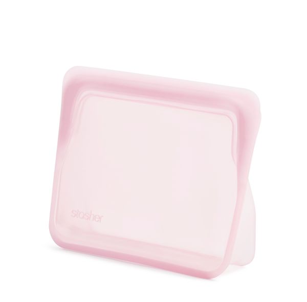 Stasher Stand Up Mini 828ml Pink