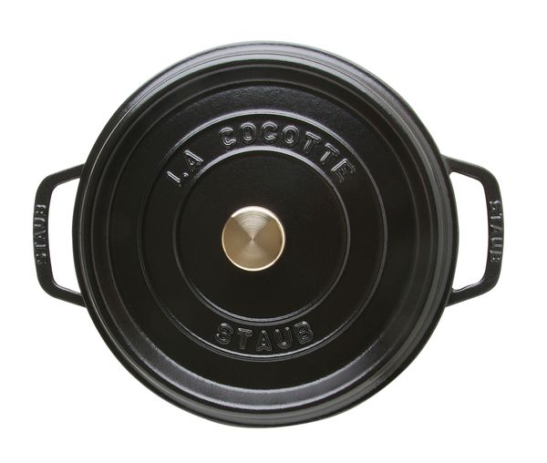 Staub Cocotte Round 26cm Black