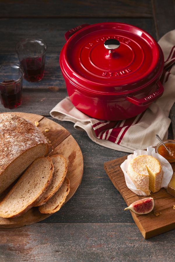 Staub Cocotte Round 24cm Cherry Red