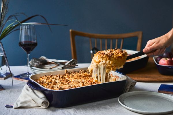 Staub Ceramic Gratin Rectangular 27 x 20cm Blue