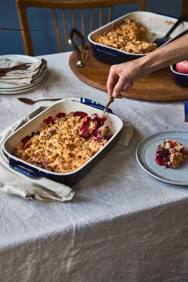 Staub Ceramic Gratin Rectangular 27 x 20cm Blue