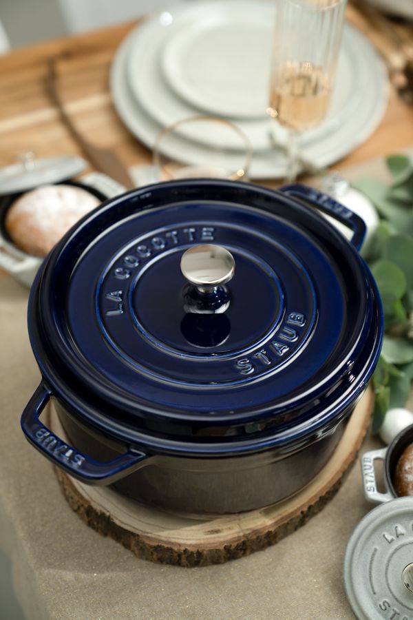 Staub Cocotte Round 20cm Dark Blue