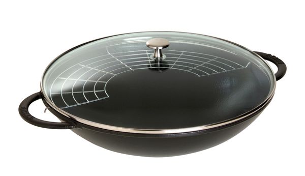 Staub Wok 37cm Black