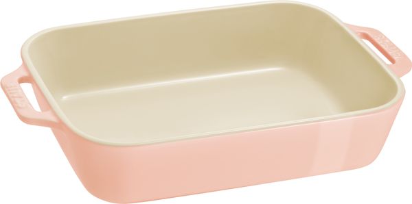 Staub Ceramic Oven Dish 2pc Set - Pink