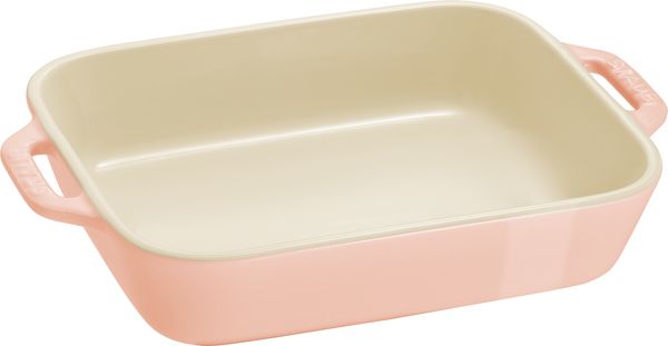 Staub Ceramic Oven Dish 2pc Set - Pink