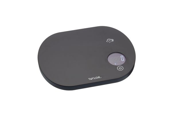 Taylor Digital Touchless Tare Scale Black 5.5kg