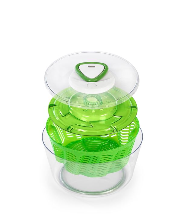 Zyliss Easy Spin 2 Large Salad Spinner Green