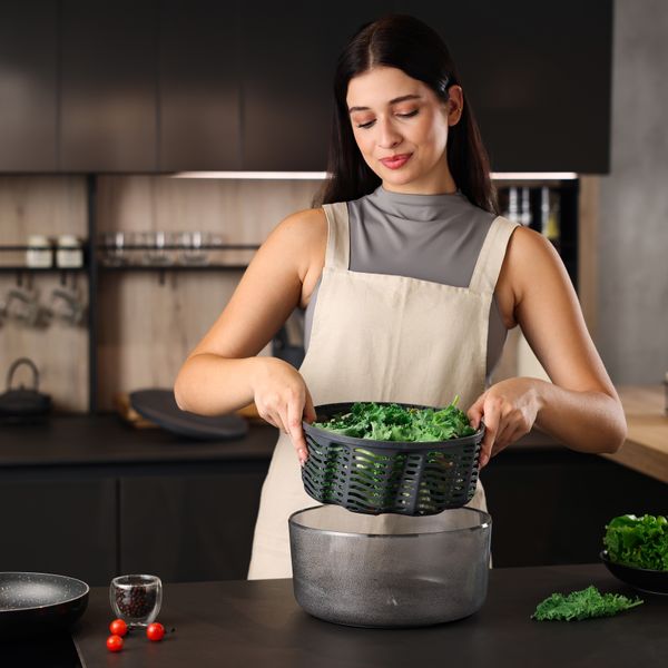 Zyliss Easy Spin Salad Spinner L