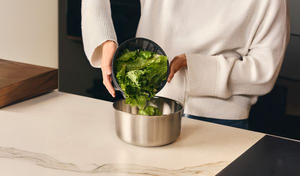 Zyliss Easy Spin Salad Spinner Stainless Steel S
