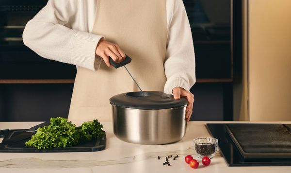 Zyliss Easy Spin Salad Spinner S/Steel L