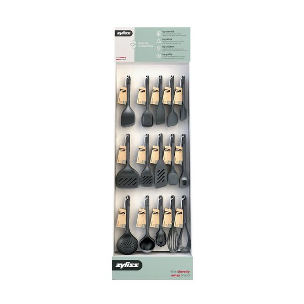 Zyliss Full Size Prepacked Utensils Display