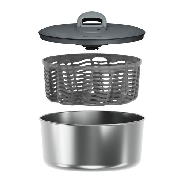 Zyliss Easy Spin Salad Spinner S/Steel L